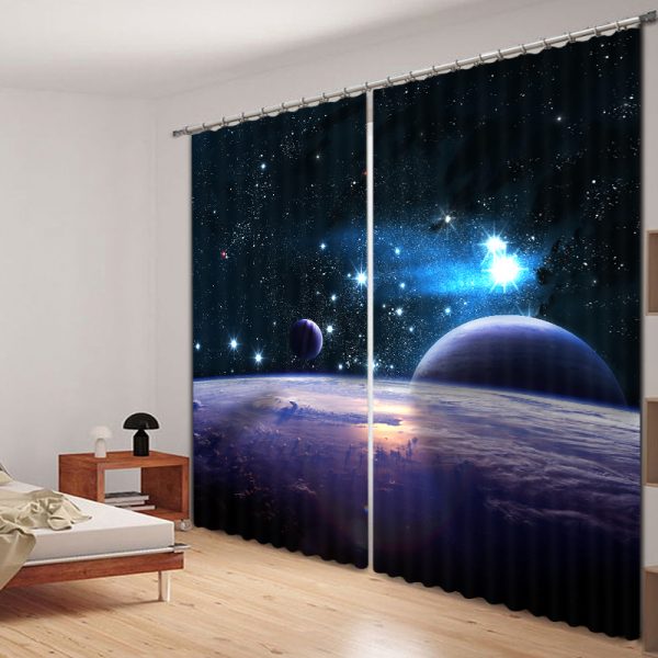 Earth and Landscape Blackout Curtains 3