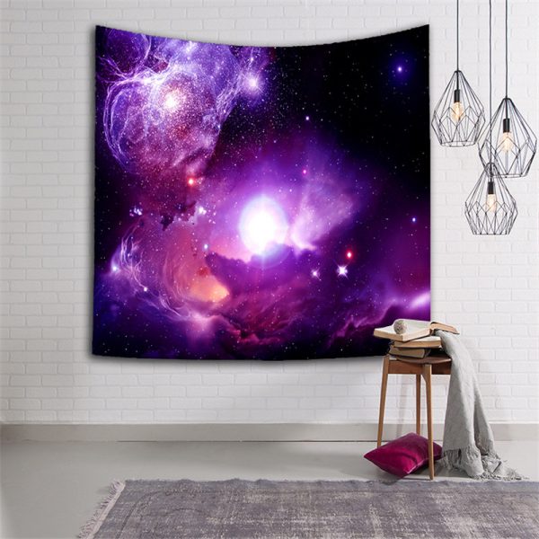 Rectangle Tapestries With Galaxy Prints 2