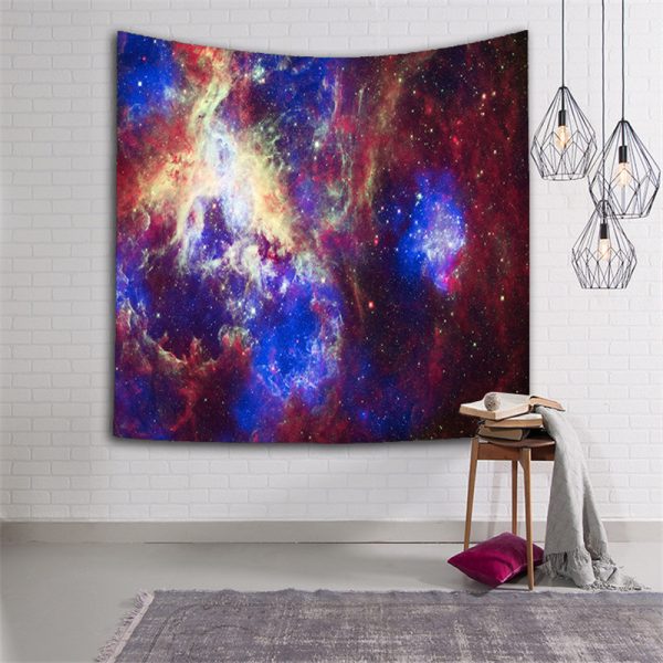 Rectangle Tapestries With Galaxy Prints 5