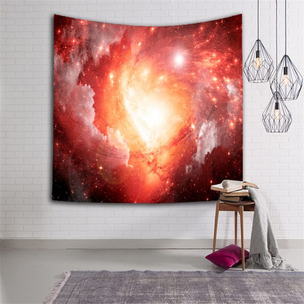 Rectangle Tapestries With Galaxy Prints 3