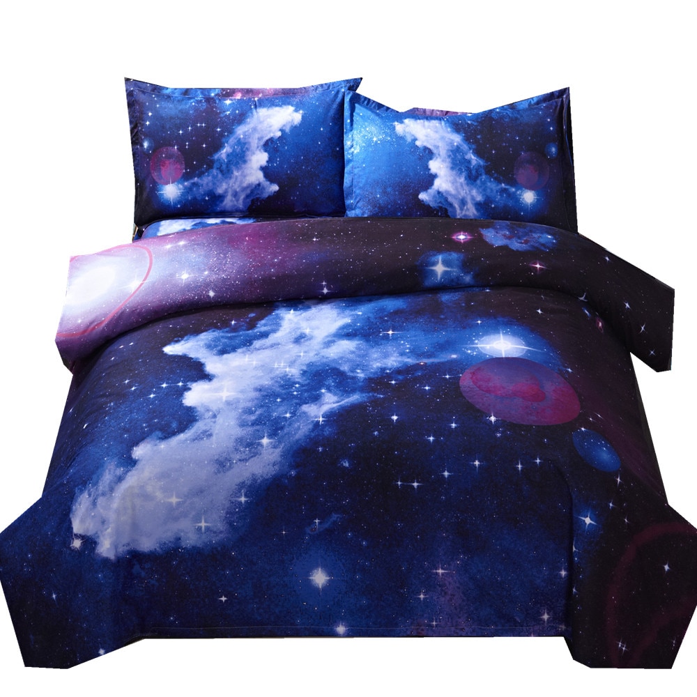 3D Galaxy Printed Bedding Set