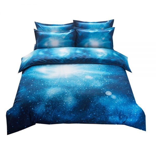 3D Galaxy Printed Bedding Set 4