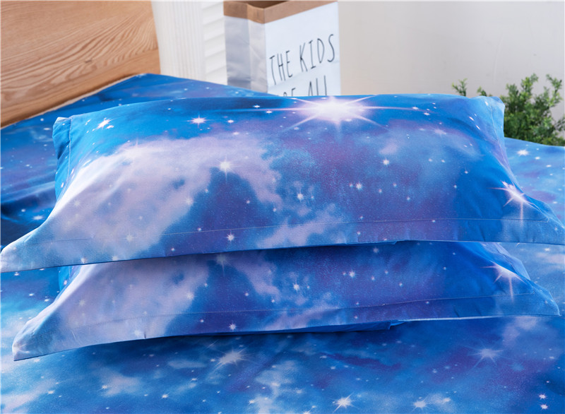 3D Galaxy Printed Pillowcase