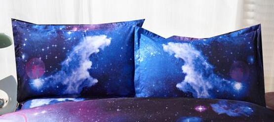 3D Galaxy Printed Pillowcase