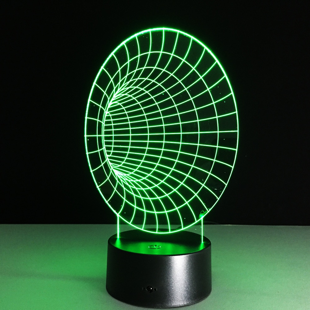 3D Space Tunnel LED Night Lights