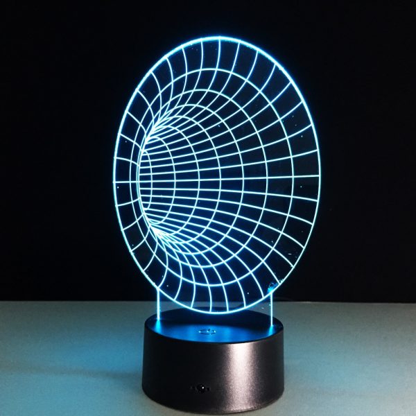 3D Space Tunnel LED Night Lights 1